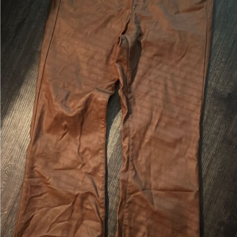 High Rise Brown Jeans